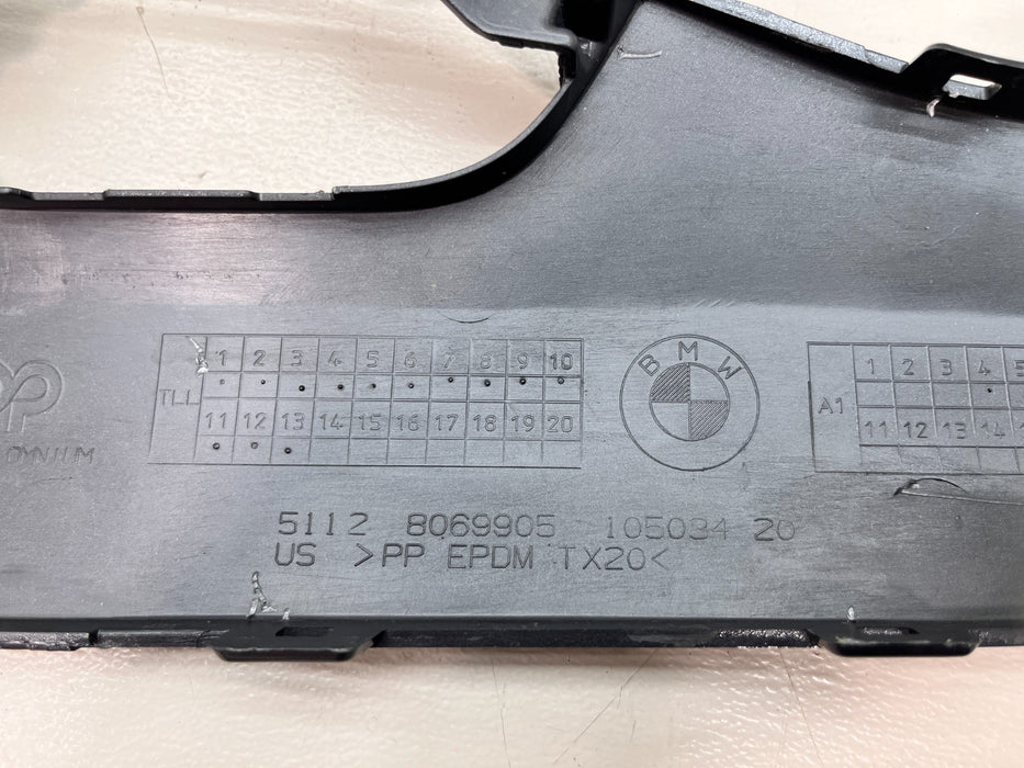 2019-2022 BMW X7 M SPORT REAR LOWER BUMPER VALANCE GRAY OEM 5112 8069905