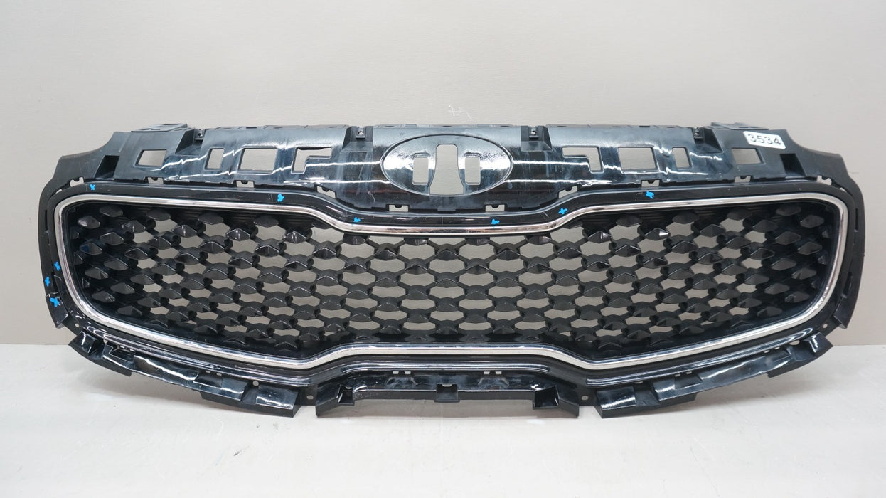 2017-2019 KIA SPORTAGE FRONT BUMPER UPPER RADIATOR GRILL GRILLE OEM 86352-D9010