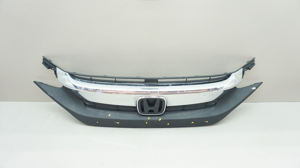 2016-2018 HONDA CIVIC FRONT BUMPER RADIATOR GRILLE OEM 71121-TBA-A01