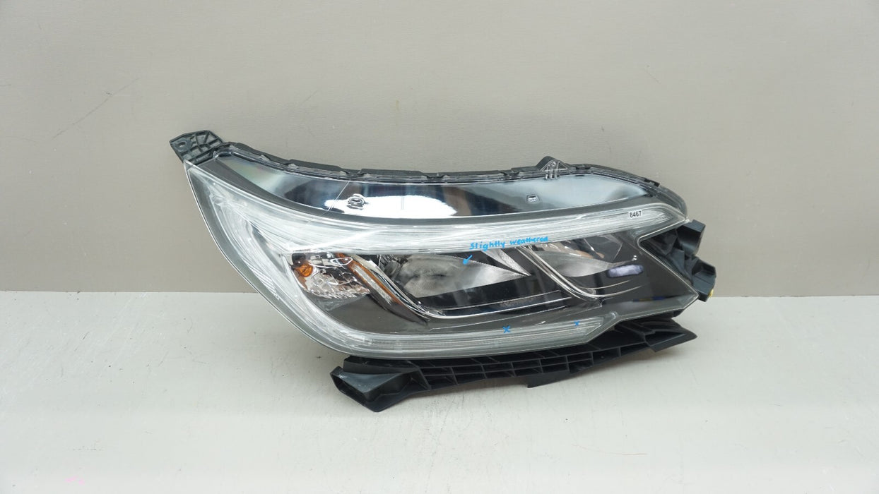 2015-2016 HONDA CRV FRONT RIGHT PASSENGER SIDE HALOGEN HEADLIGHT OEM