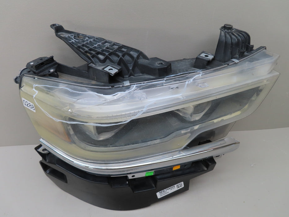 2019-2020 DODGE RAM FRONT RIGHT LIGHT HEADLIGHT LAMP OEM PARTS LIGHT