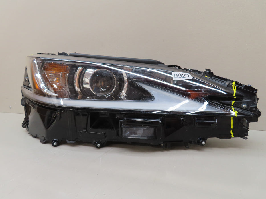 2019-2023 LEXUS ES300H ES350 FRONT HEADLIGHT RIGHT PASSENGER FULL LED OEM