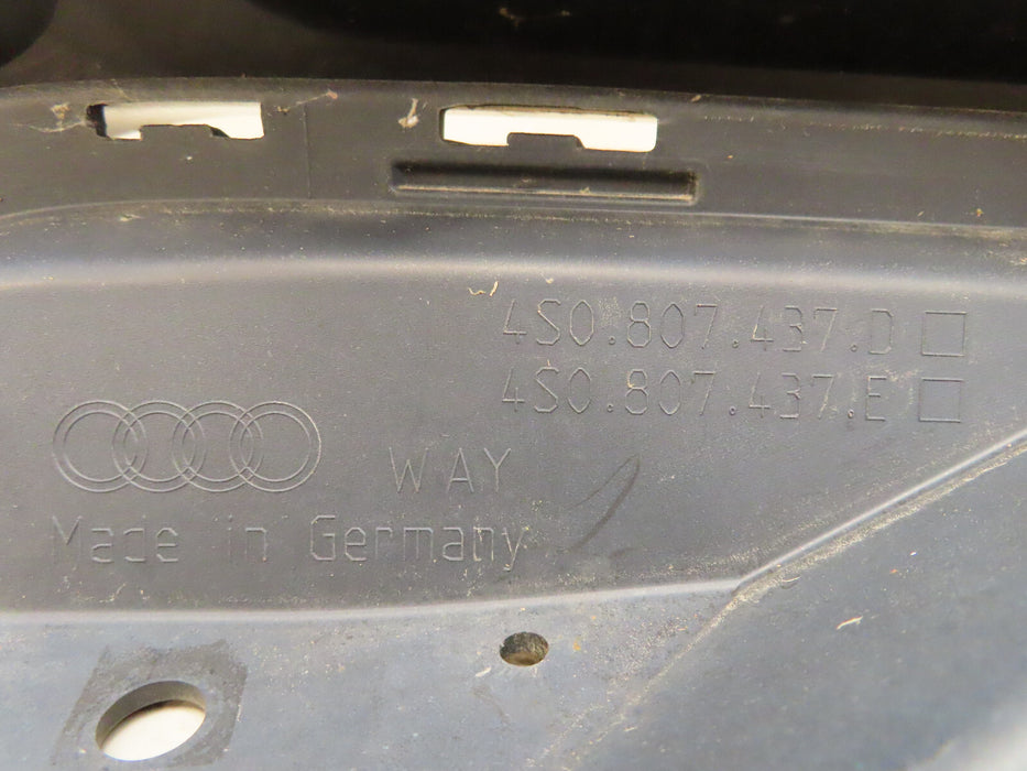 2020-2022 AUDI R8 4S 4S0 FRONT BUMPER COVER OEM 4S0807437