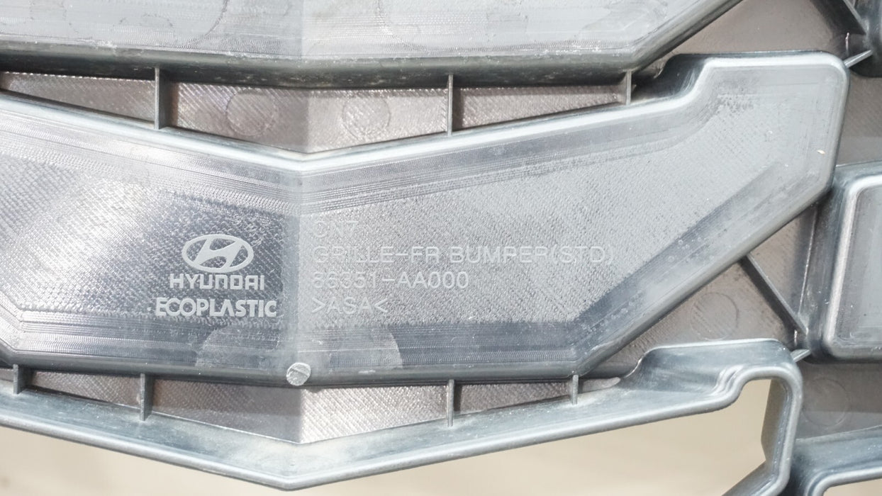 2021-2022 HYUNDAI ELANTRA FRONT BUMPER GRILLE GRILL OEM86351-AA000
