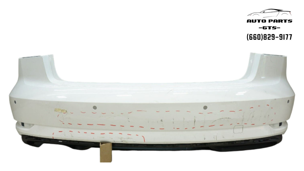 2015 2016 AUDI A3 REAR MAIN BUMPER COVER PANEL OEM 8V5.807.521.AE