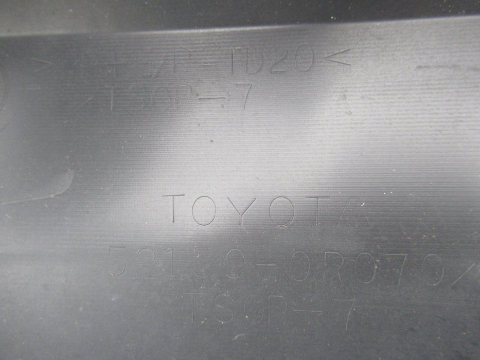 2013-2015 TOYOTA RAV-4 RAV4 LE/ XLE/ LIMITED REAR BUMPER COVER PANEL OEM