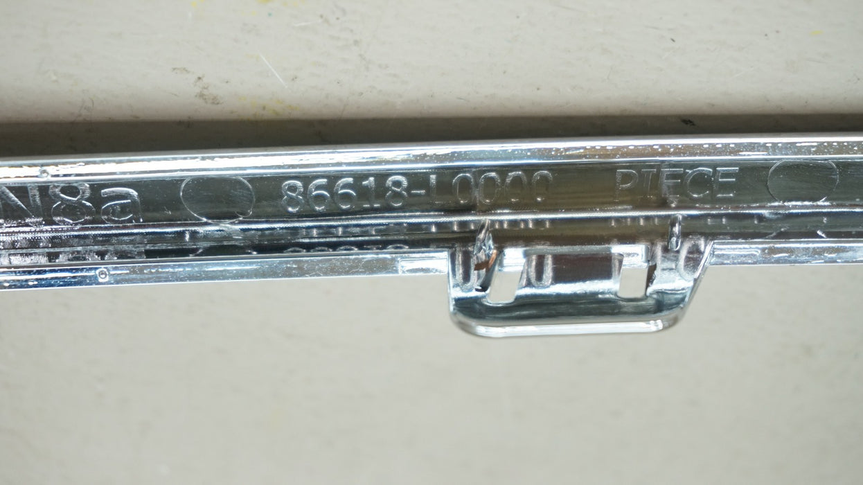 2020-2022 HYUNDAI SONATA REAR BUMPER MOLDING STRIP CHROME 86618-L0000 OEM