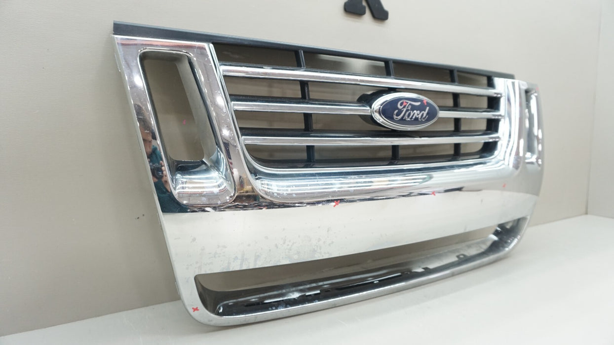 2006-2010 FORD EXPLORER FRONT CHROME RADIATOR GRILLE OEM 8L248150