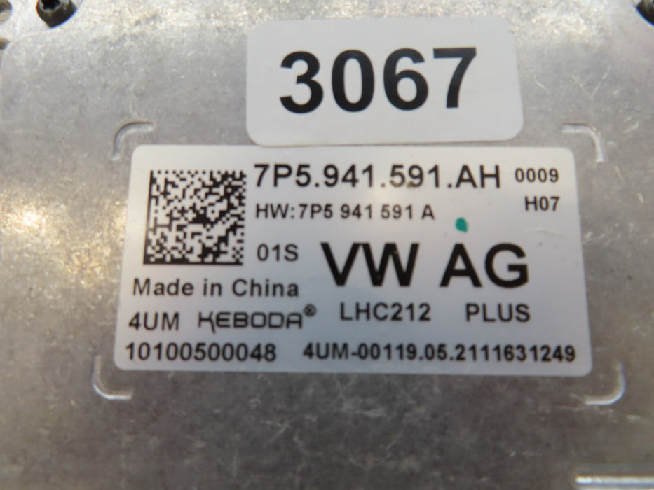2018 2019 VOLKSWAGEN ATLAS FRONT HEADLIGHT CONTROL MODULE LED OEM