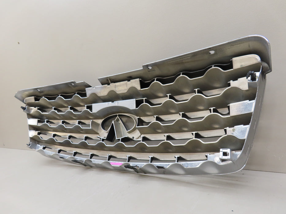2003-2005 INFINITI FX35 FX45 FRONT BUMPER GRILLE GRILL W/ EMBLEM OEM 62310-CG000