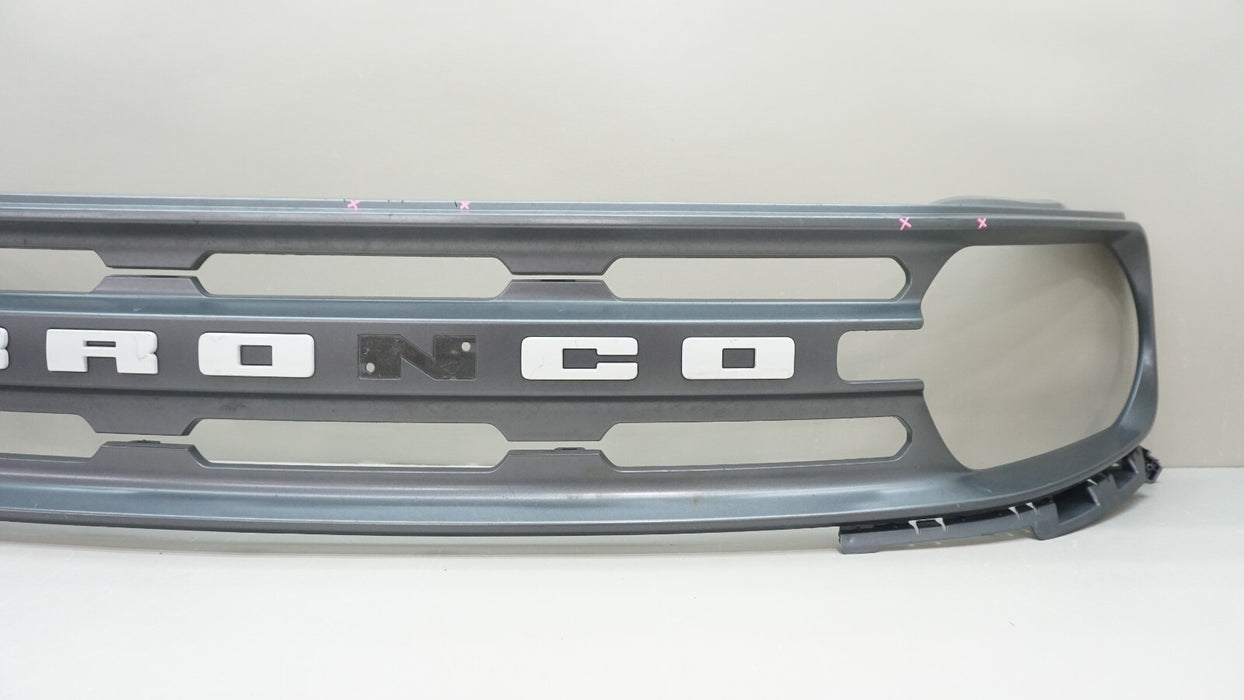 2021-2022 FORD BRONCO FRONT BUMPER GRILLE GRILL OEM M1PB-8200
