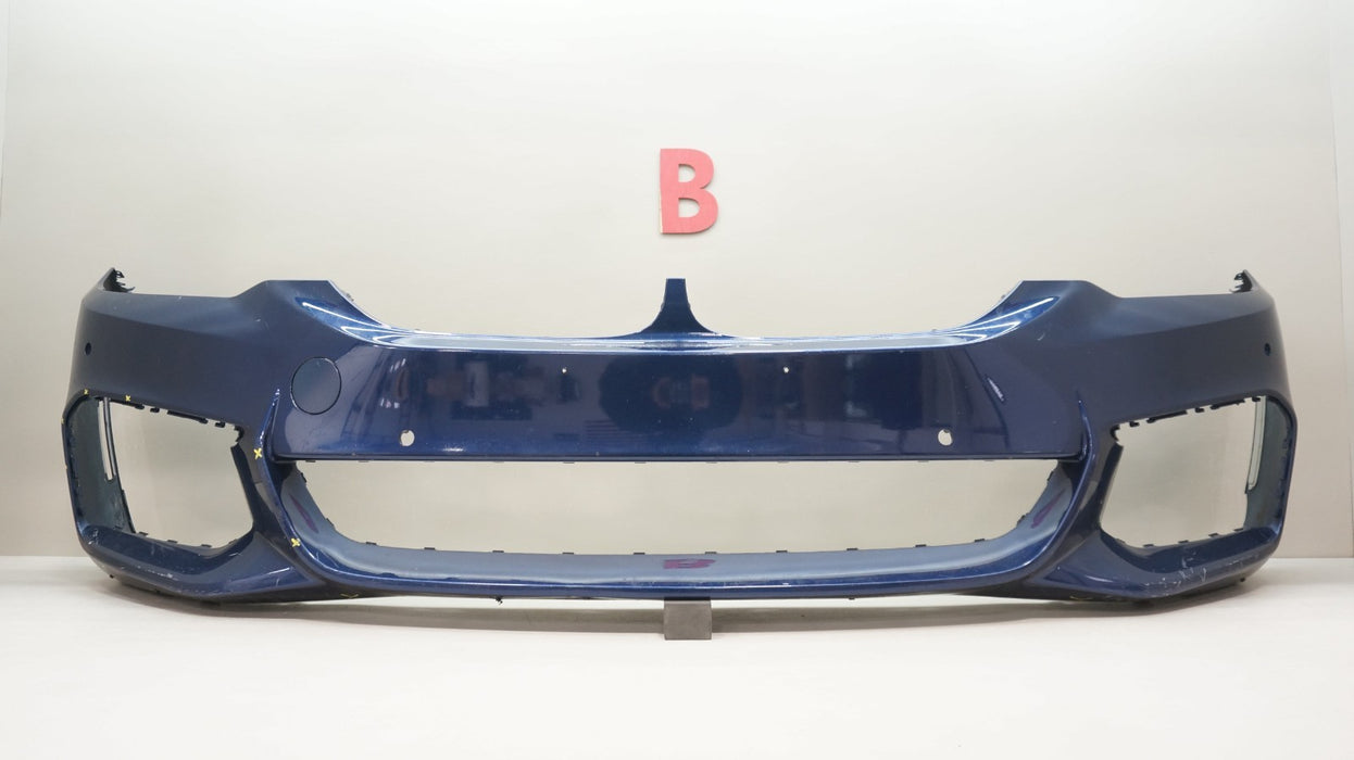 2017-2020 BMW 5 SERIES G30 M SPORT FRONT BUMPER COVER PANEL OEM 8064928
