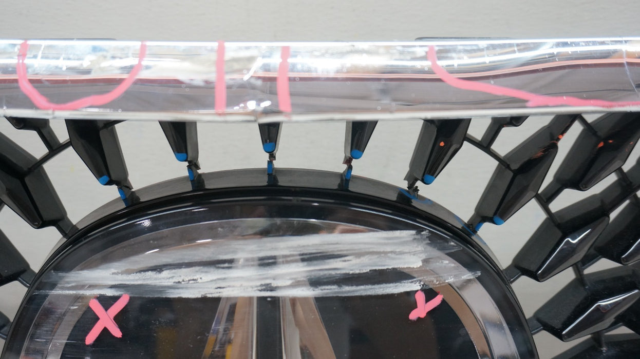 2022-2024 ACURA MDX FRONT UPPER RADIATOR GRILLE OEM 71120TYAA000