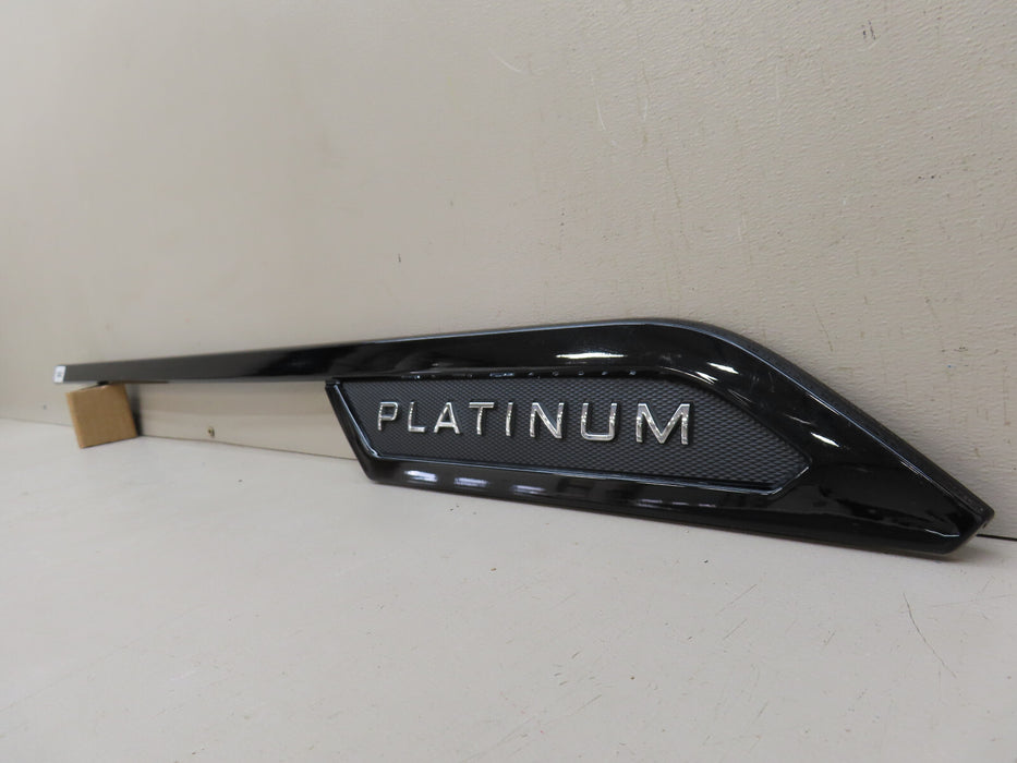 2022-2023 TOYOTA TUNDRA PLATINUM FRONT RIGHT PASSENGER SIDE DOOR MOLDING OEM