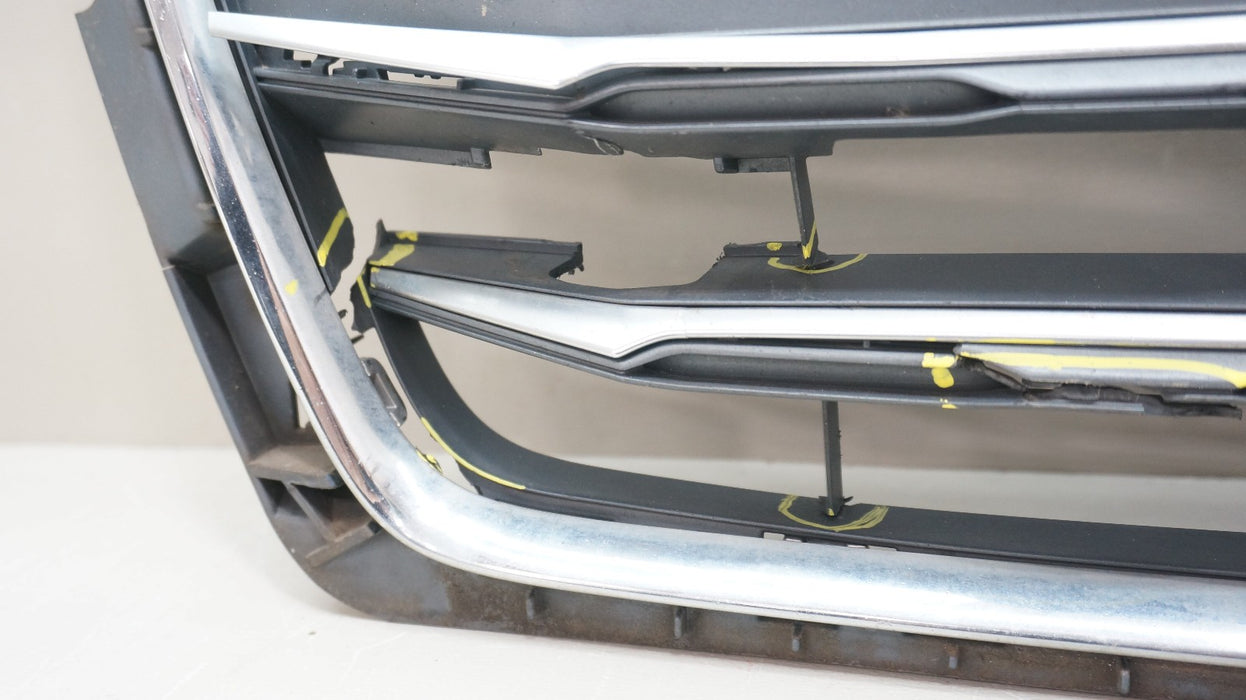 *FOR PARTS* 2018-2019 AUDI A5 FRONT RADIATOR GRILLE GRILL 8W6853651AB OEM