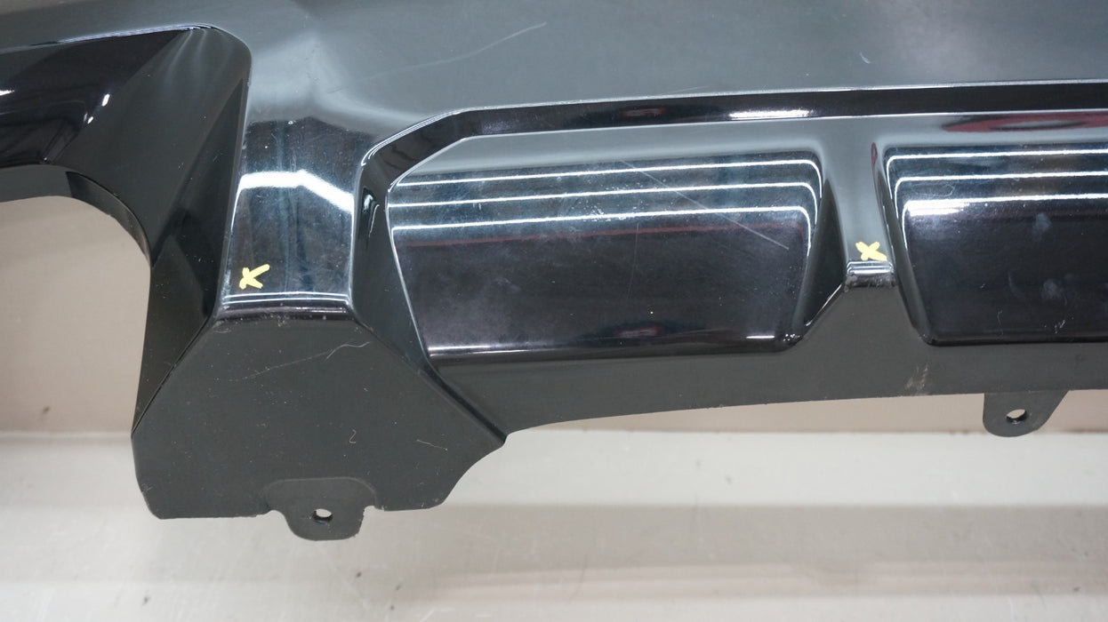 2018-2020 BMW X3 G01 REAR LOWER BUMPER VALANCE DIFFUSER OEM 8081853