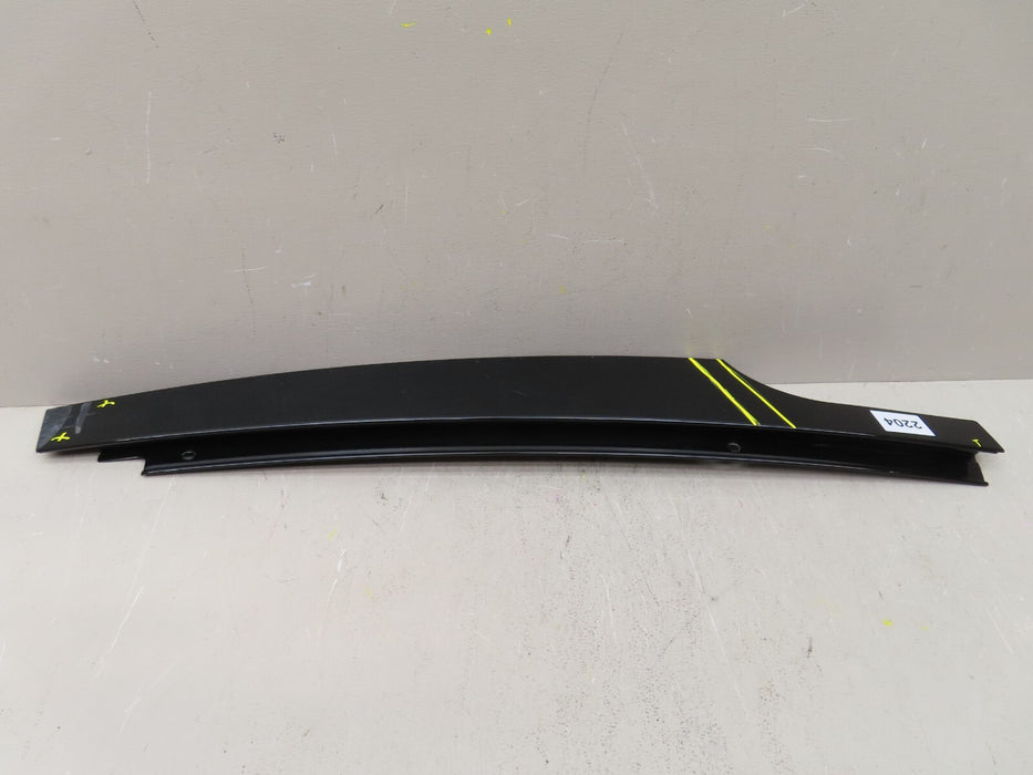 2018-2021 BMW X3 G01 FRONT LEFT EXTERIOR DOOR PILLAR MOLDING TRIM OEM 7410021