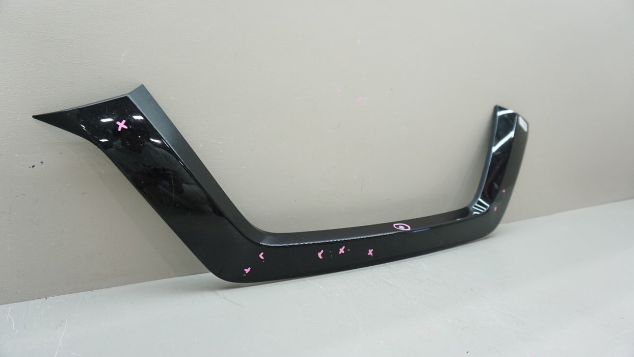 2017-2020 NISSAN ROGUE FRONT BUMPER GRILLE BLACK TRIM MOLDING OEM 62278 6FL0A