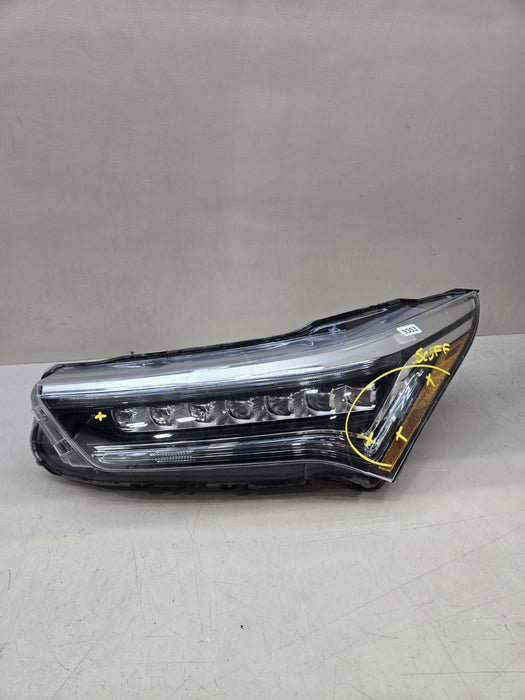 2019-2025 ACURA RDX LEFT DRIVER SIDE HEADLIGHT FULL LED OEM