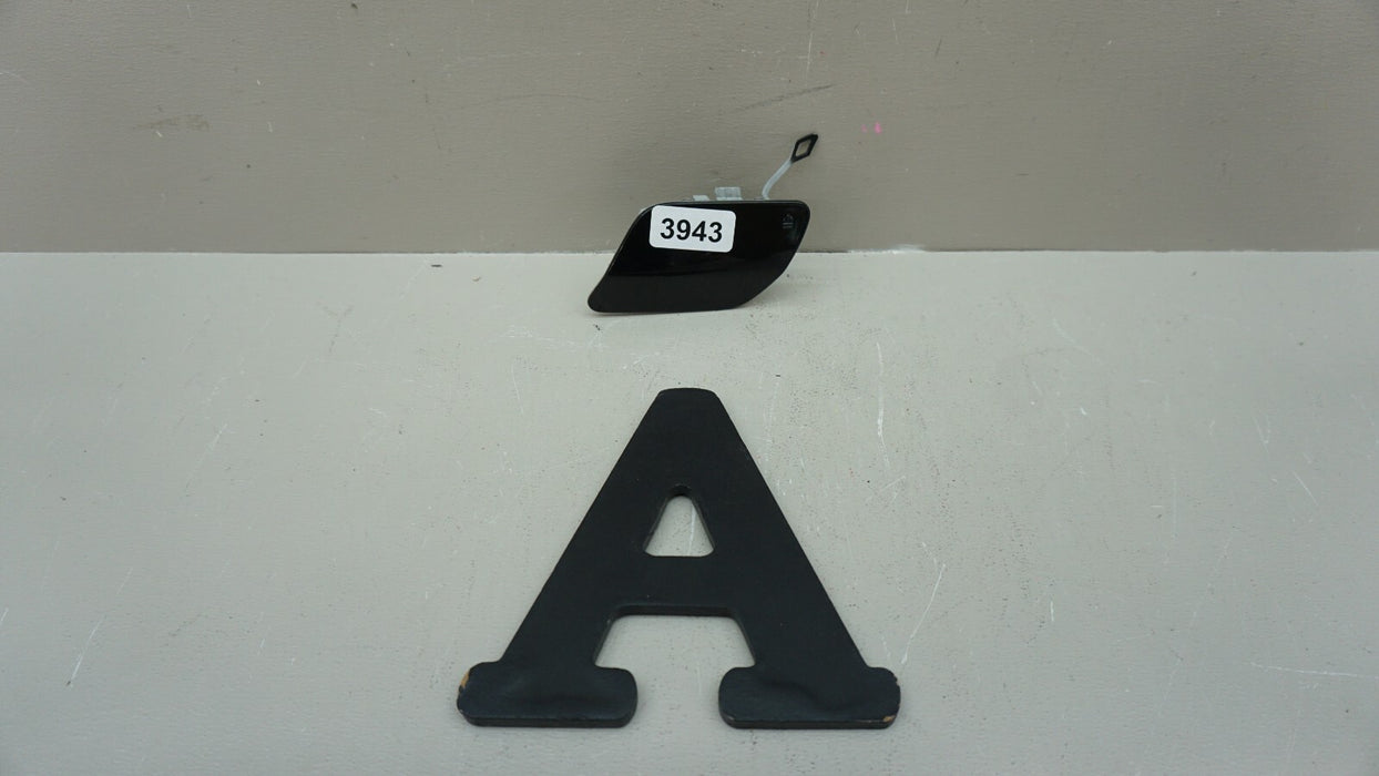 2015-2020 MERCEDES C CLASS W205 REAR BUMPER TOW HOOK COVER BLACK OEM A2058850224