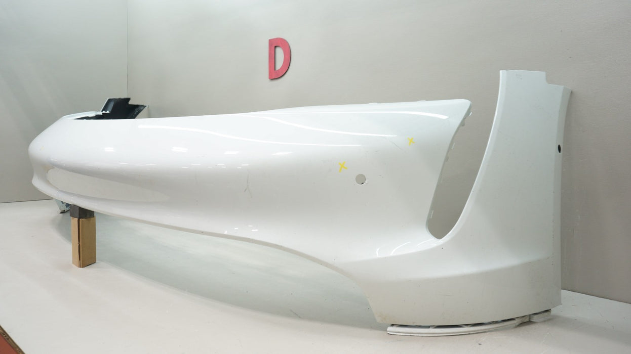 2020-2022 PORSCHE TAYCAN FRONT BUMPER COVER PANEL OEM 9J1807221D