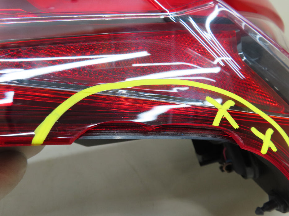 2017 2018 2019 2020 2021 2022 NISSAN ROGUE REAR LEFT DRIVER TAIL LIGHT OUTER OEM