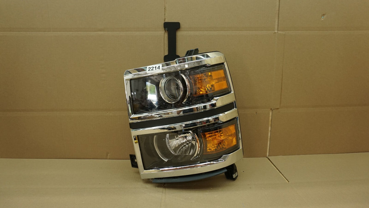 2015-2019 CHEVROLET SILVERADO 1500 FRONT LEFT DRIVER SIDE HEADLIGHT AFTERMARKET