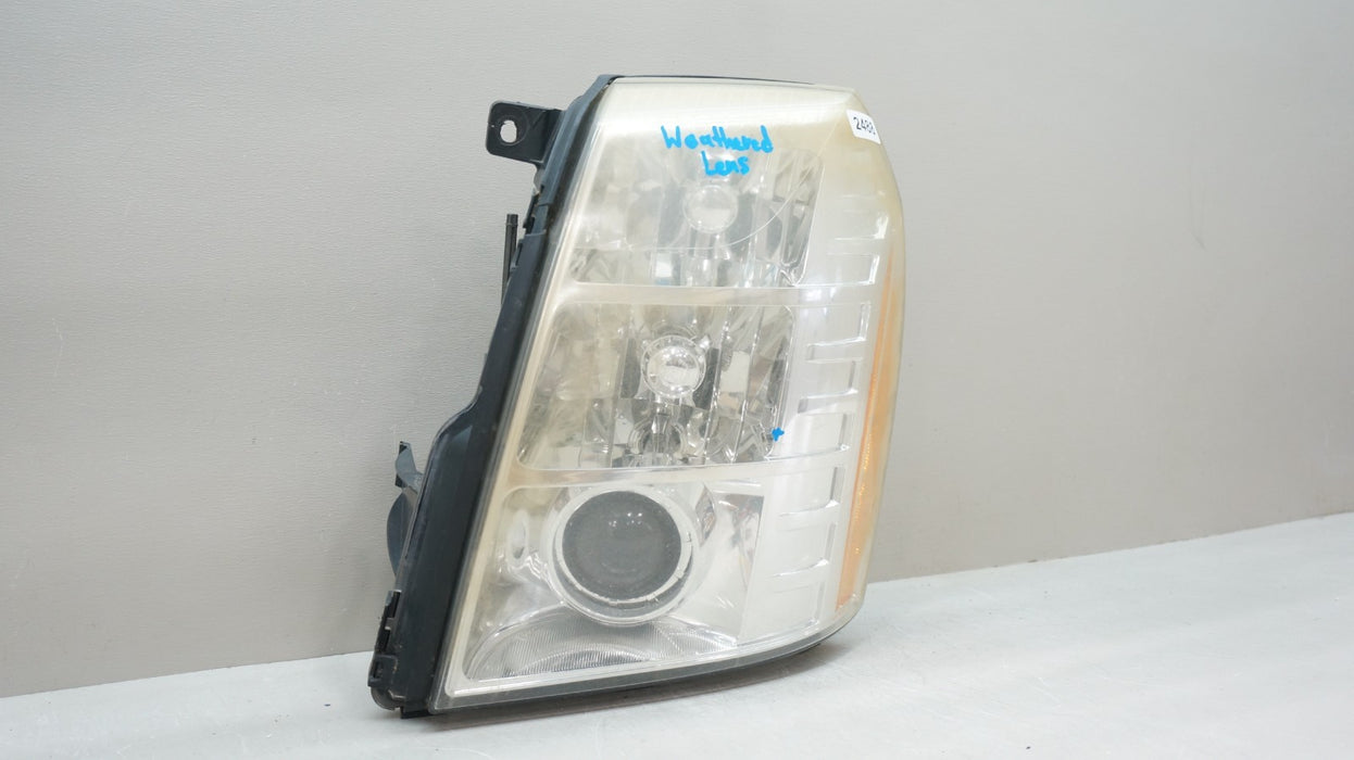 2007-2014 CADILLAC ESCALADE FRONT LEFT DRIVER SIDE XENON HEADLIGHT OEM