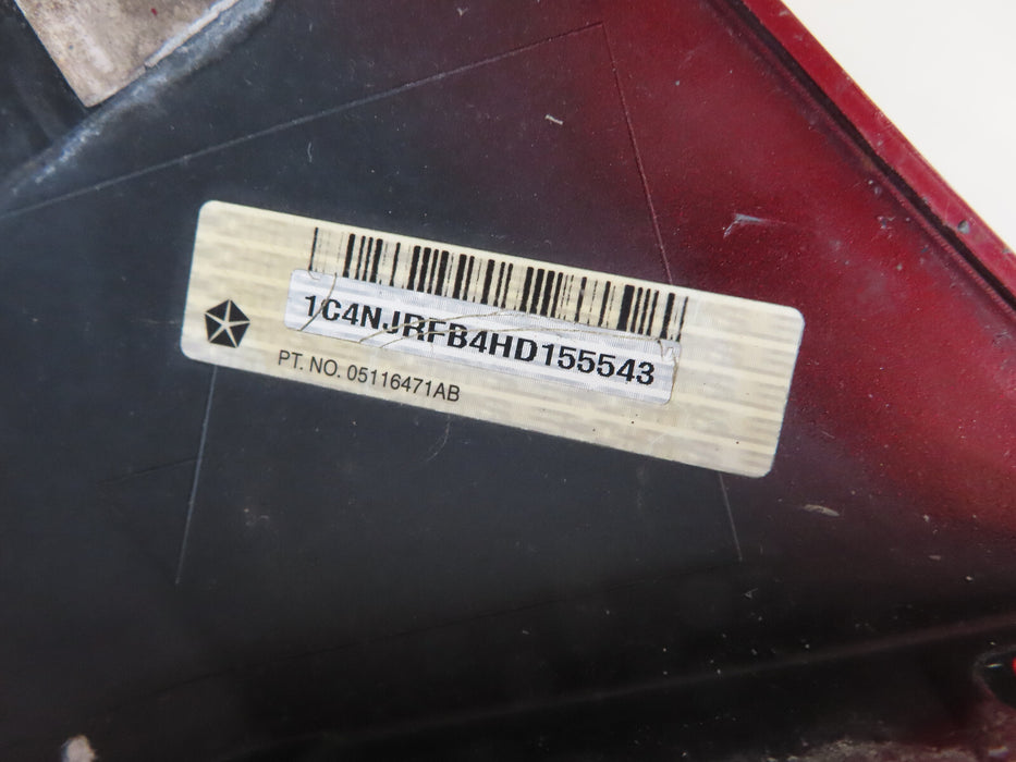 2011-2017 JEEP PATRIOT FRONT BUMPER COVER OEM