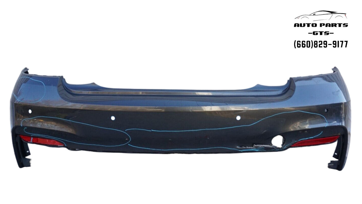 2014-2018 BMW 2-SERIES M SPORT REAR BUMPER COVER OEM 14 15 16 17 18