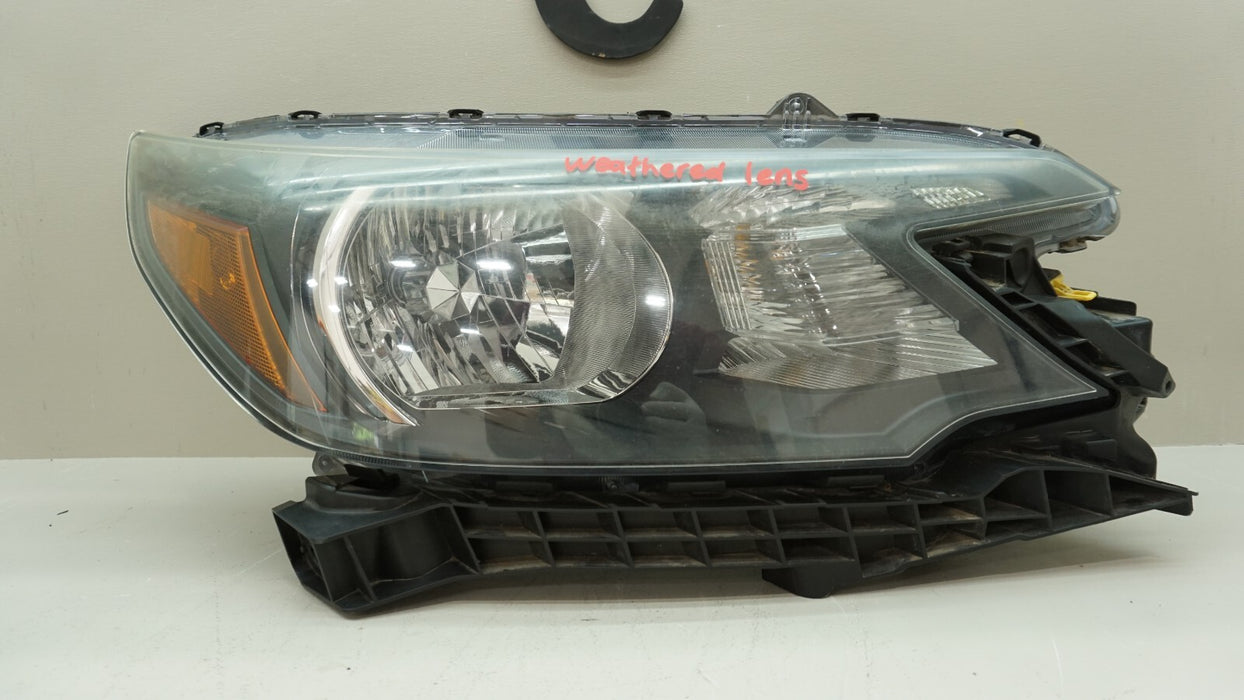 2012-2014 HONDA CR-V FRONT RIGHT PASSENGERS SIDE HALOGEN HEADLIGHT OEM 12 13 14
