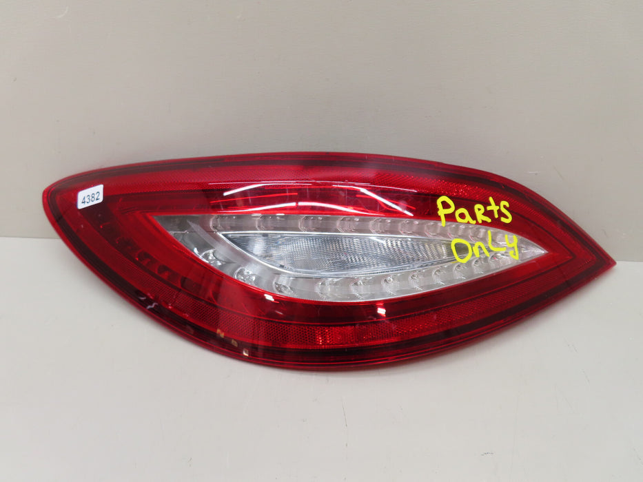 2015-2018 MERCEDES-BENZ CLS 550 REAR LEFT DRIVER SIDE TAIL LIGHT OEM PARTS ONLY