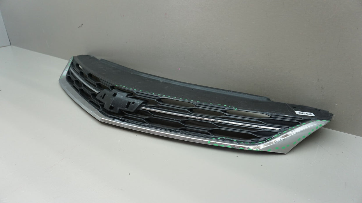 2017-2018 CHEVROLET CRUZE FRONT UPPER BUMPER RADIATOR GRILLE GRILL OEM 23422712