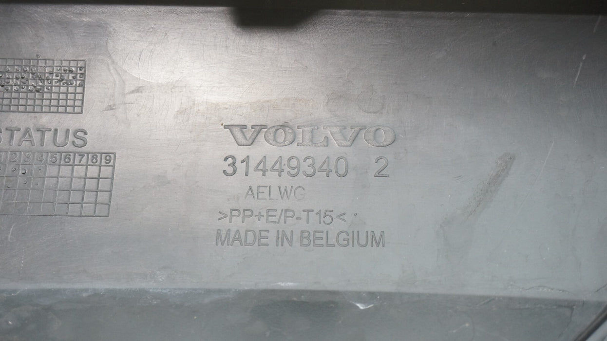 2019-2022 VOLVO XC40 FRONT LOWER BUMPER VALANCE PANEL OEM 31449340