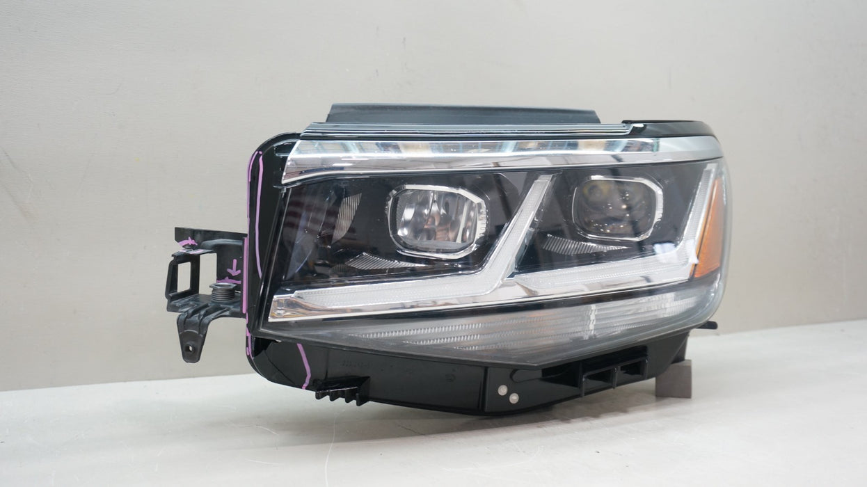 2020-2023 VOLKSWAGEN ATLAS CROSS SPORT FRONT LEFT SIDE LED HEADLIGHT OEM *PARTS*