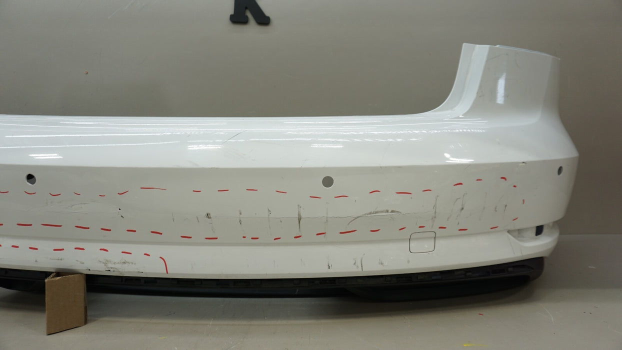 2015 2016 AUDI A3 REAR MAIN BUMPER COVER PANEL OEM 8V5.807.521.AE