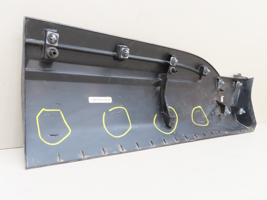 2020 2021 FORD EXPLORER REAR RIGHT PASSENGER LOWER DOOR MOLDING OEM