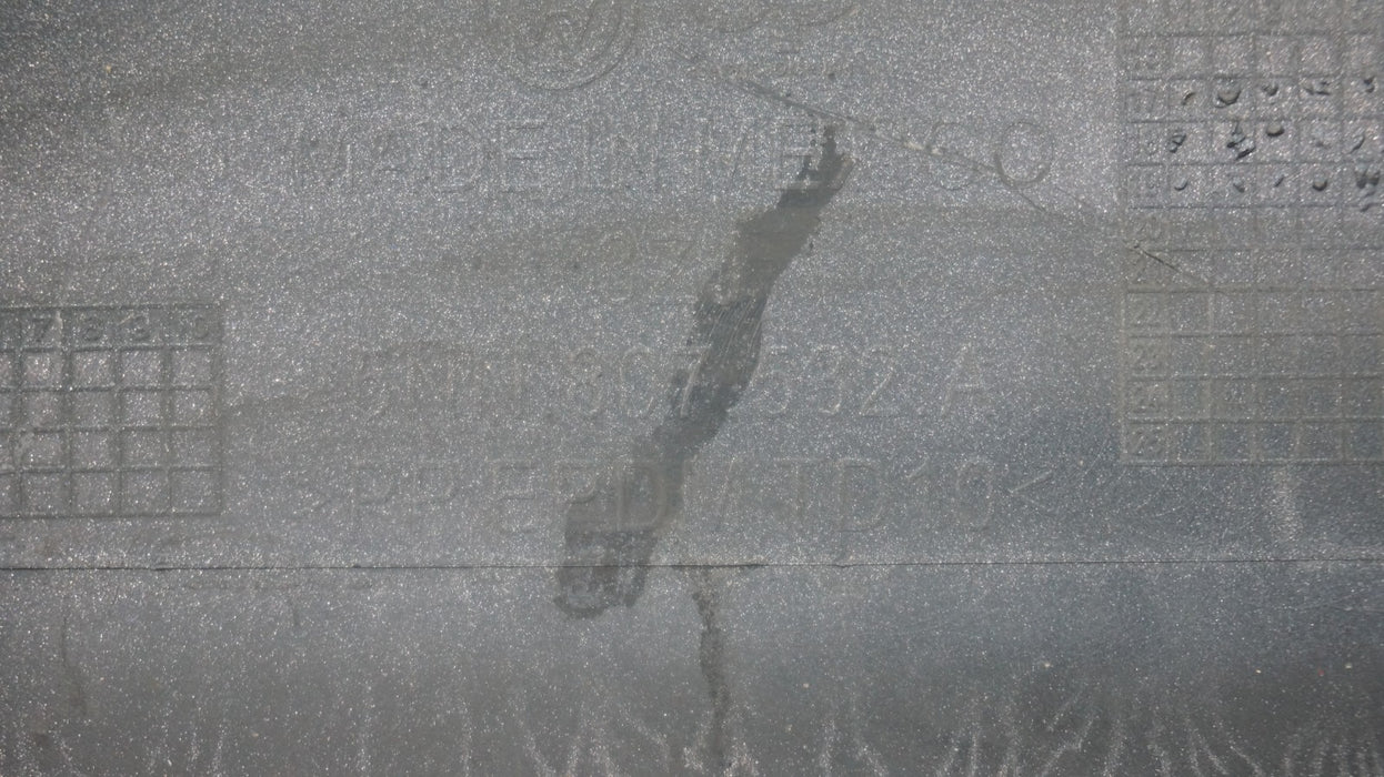 2018-2021 VOLKSWAGEN TIGUAN FRONT LOWER BUMPER VALANCE PANEL OEM 5NN807532A