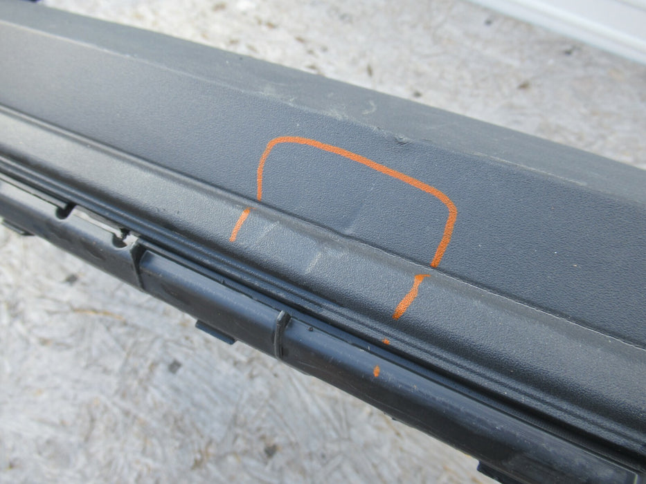 2019 - 2020 AUDI Q8 REAR LOWER BUMPER COVER PANEL VALANCE DIFFUSER FACTORY OEM