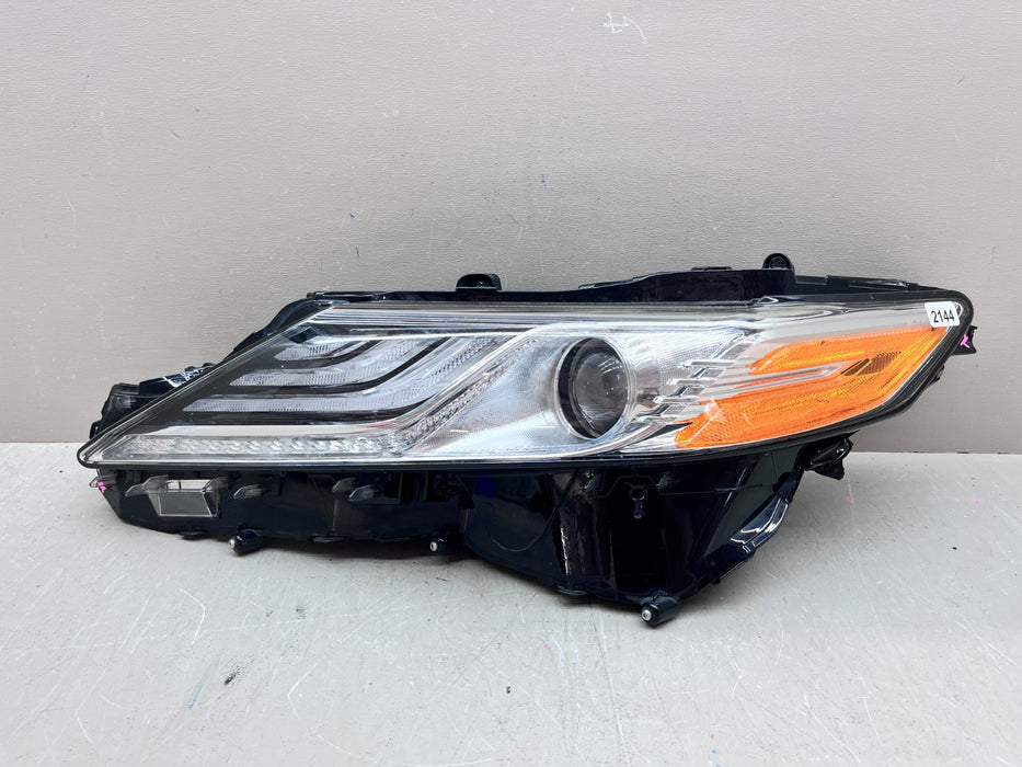2018-2024 TOYOTA CAMRY LH DRIVER LED HEADLIGHT OEM