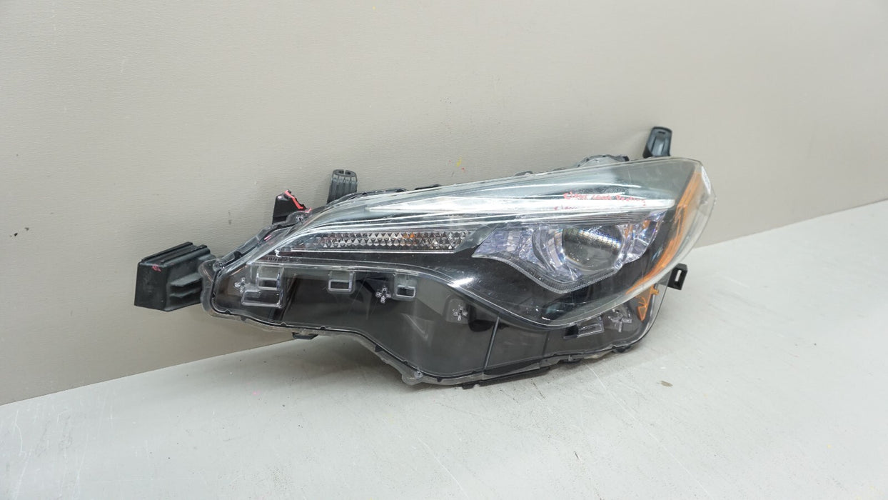 2014-2016 TOYOTA COROLLA FRONT LH LEFT DRIVER SIDE LED HEADLIGHT OEM