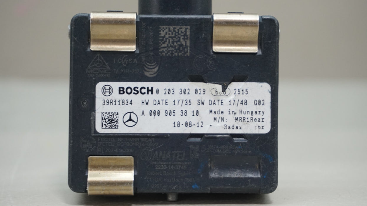 2019-2021 MERCEDES CLA C CLASS BLIND SPOT RADAR SENSOR MODULE OEM 0203302029