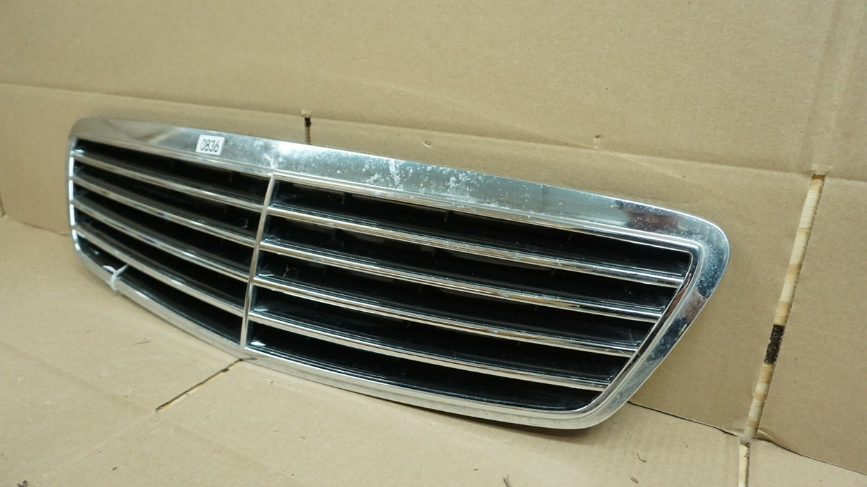2000 2001 2002 MERCEDES-BENZ S-CLASS S500 S430 FRONT CHROME GRILL GRILLE OEM