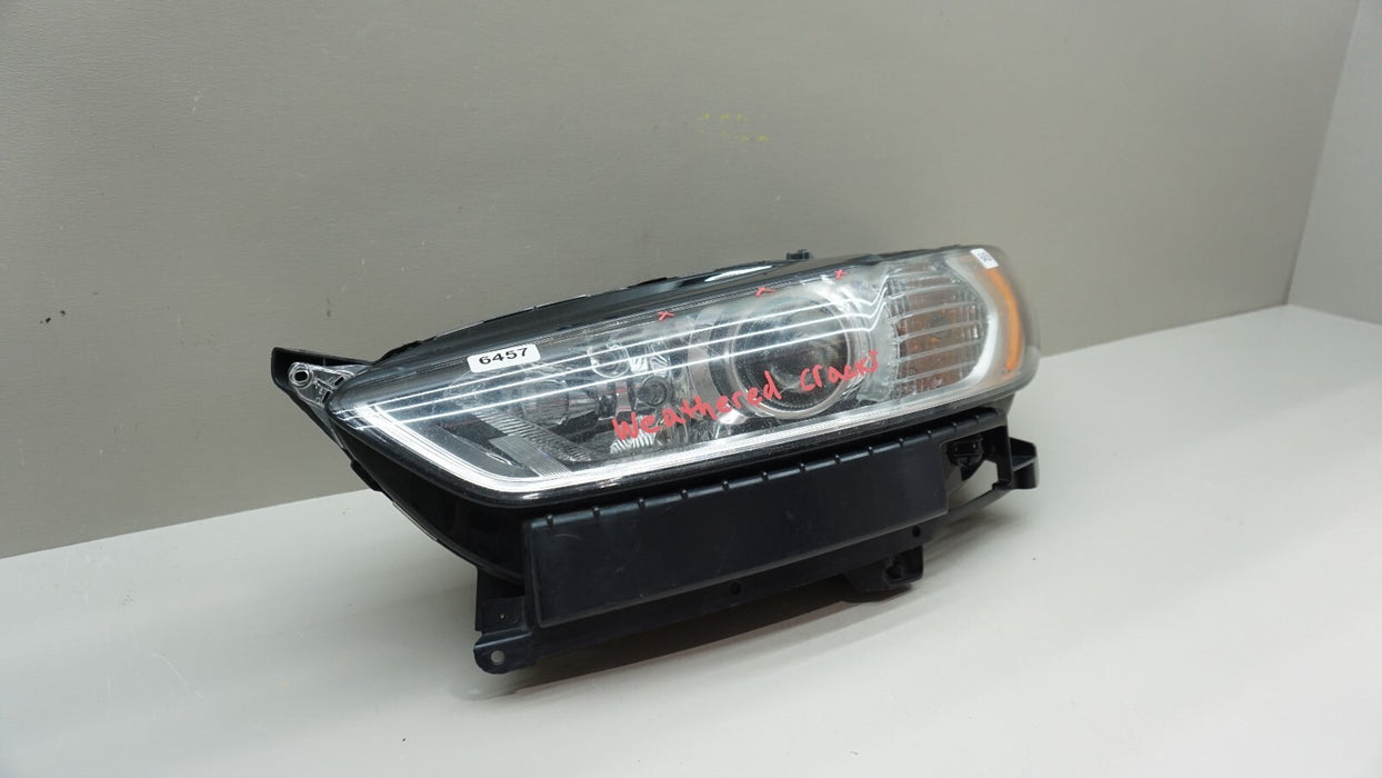 2013-2016 FORD FUSION FRONT LH LEFT DRIVER SIDE HALOGEN HEADLIGHT OEM