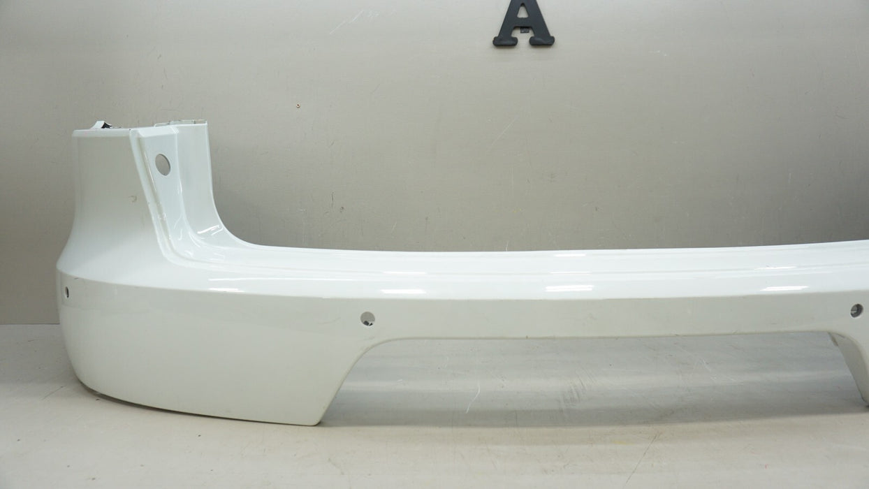 2015-2018 PORSCHE MACAN BASE S TURBO REAR BUMPER COVER PANEL W/ SENSOR HOLE OEM