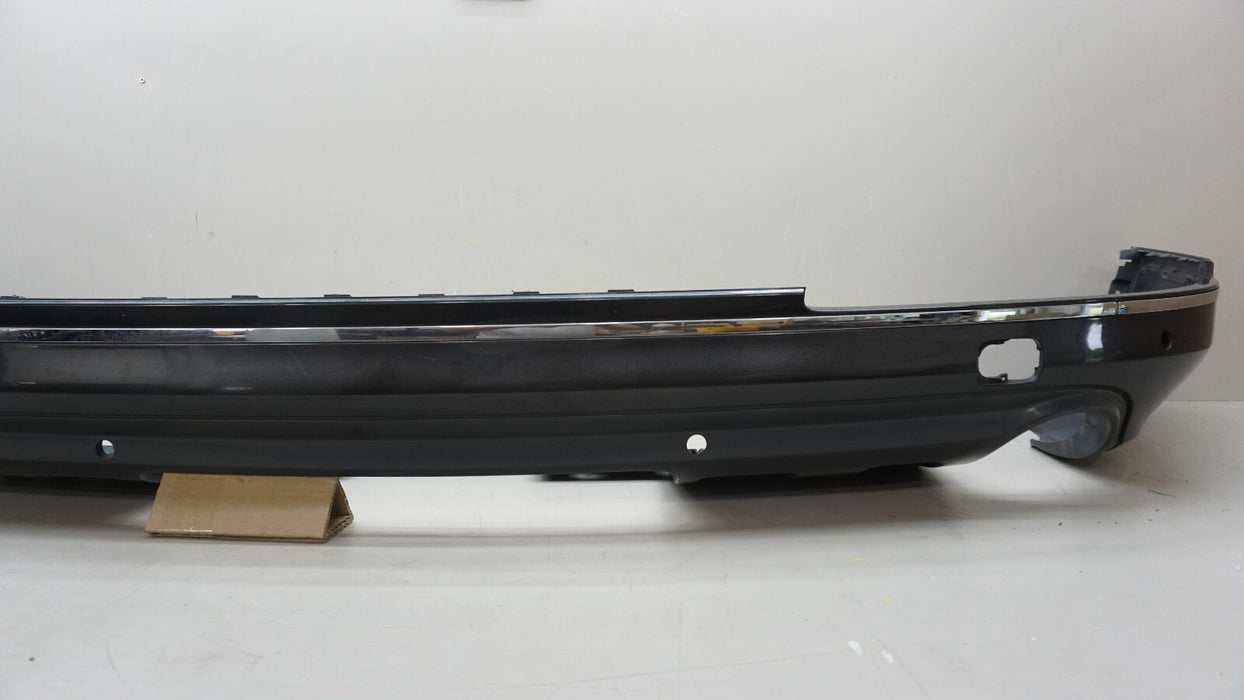 2010-2015 AUDI Q7 REAR LOWER BUMPER COVER PANEL W/ SENSOR HOLE OEM 4L0807521AH