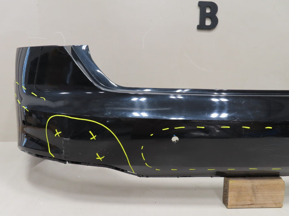 2018 2019 2020 2021 AUDI A5 B9 REAR BUMPER COVER OEM P/N 8W6807511