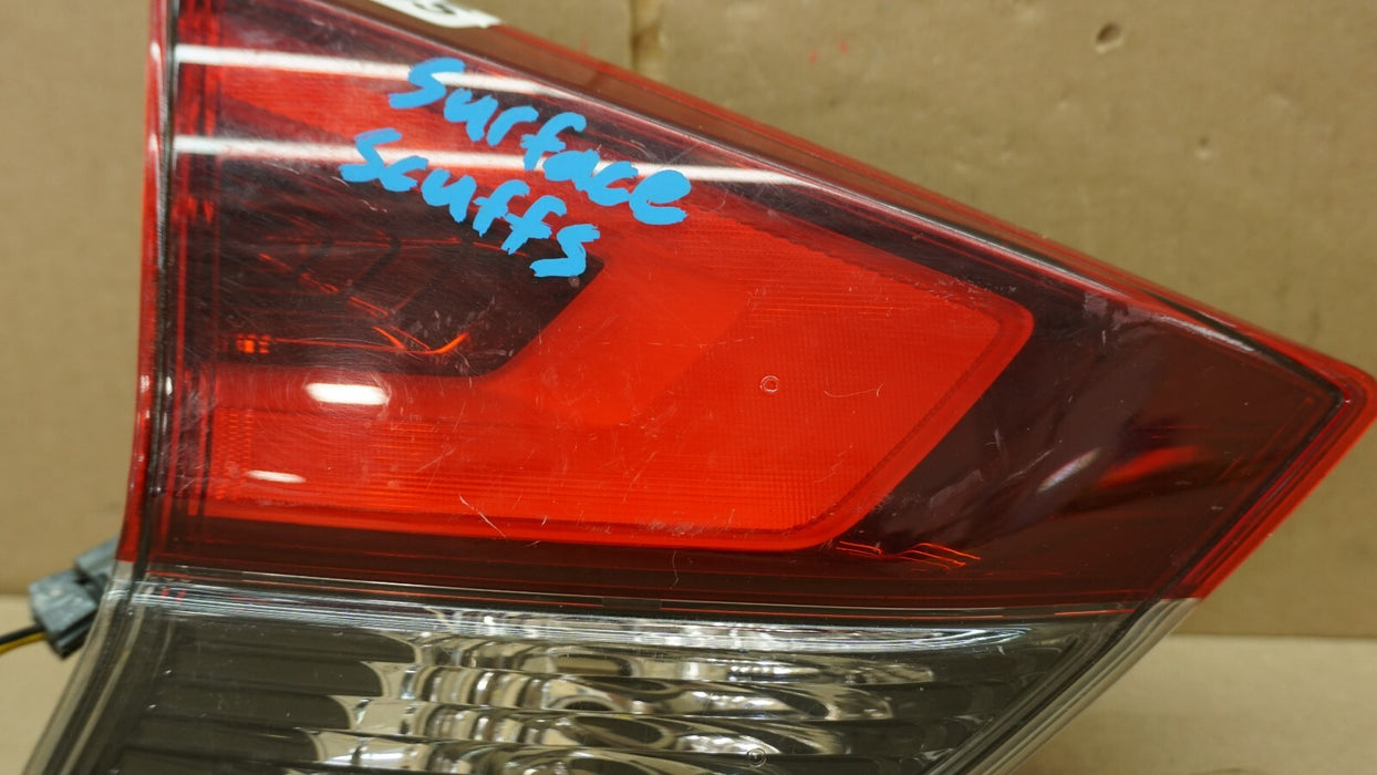 2017-2019 NISSAN ROGUE LEFT DRIVER SIDE INNER TAIL LIGHT HALOGEN OEM 17 18 19