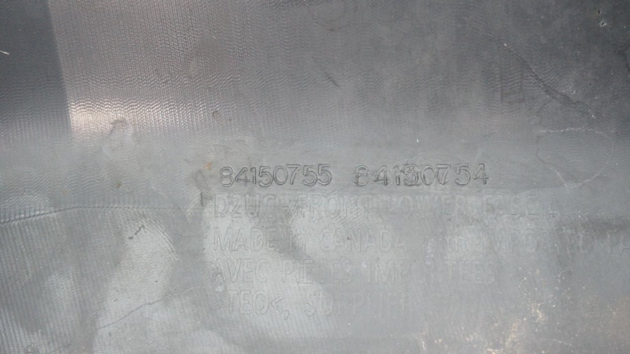 2018-2021 CHEVROLET EQUINOX FRONT LOWER BUMPER VALANCE PANEL 84150755 OEM