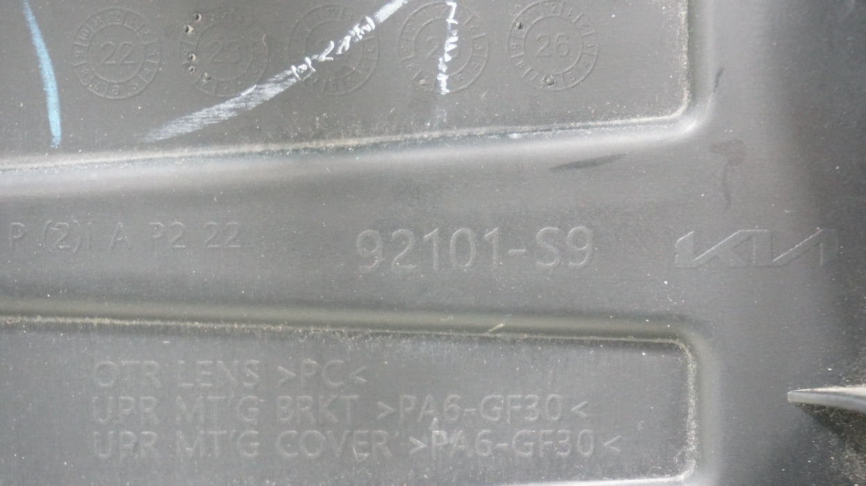 2023-2025 KIA TELLURIDE FRONT LEFT DRIVER SIDE LED HEADLIGHT OEM 92101-S9